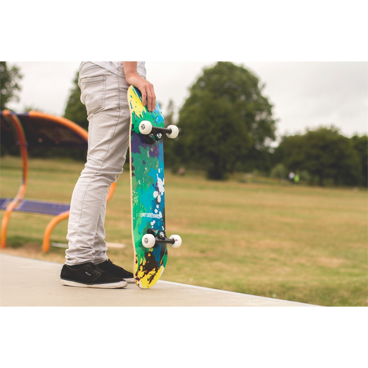 Enuff - Splat - 7,75" - Green/Blue skateboard